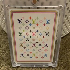 Louis Vuitton playing card diamond ♦️2 monogram Takashi Murakami novelty